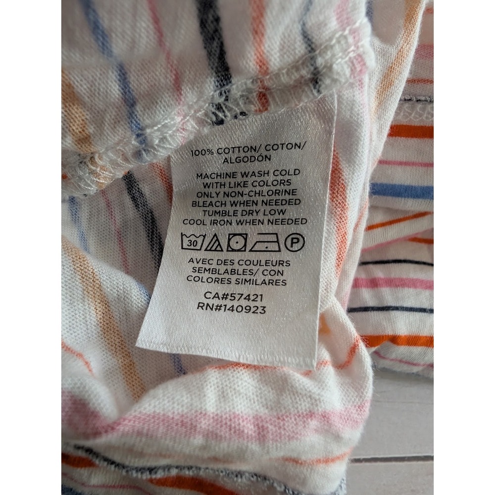 LOFT Women's Striped Multicolor Top - Picture 7 of 8